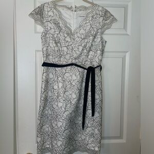 Black and White Calvin Klein Dress